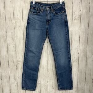 Levi's 514 Flex Regular Straight Leg Medium Wash Denim Jeans 29x30